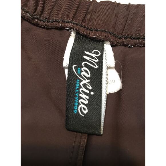 Maxine Size 22W Floral, Pink, Brown & Tan One Piece Bathing Suit & Swim Bottoms - Picture 6 of 9